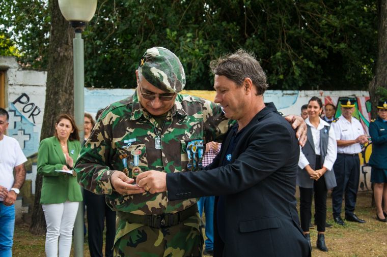 Acto homenaje a los héroes de Malvinas en Monte Cristo
