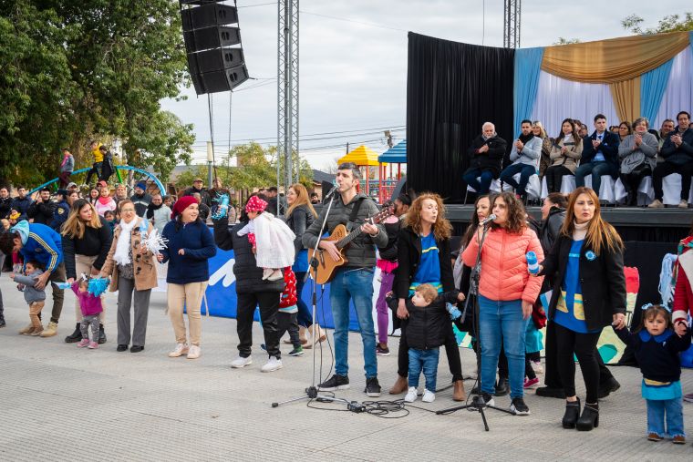 Monte Cristo celebró el Día de la Patria