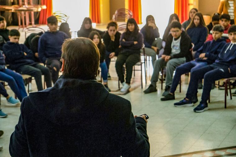 El comunicador Juanjo Vargas visitó Monte Cristo durante la Semana Sanmartiniana