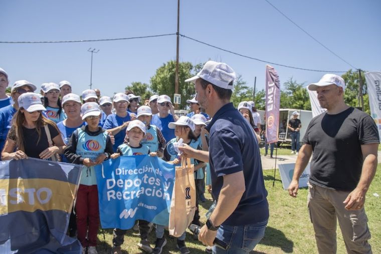 Monte Cristo presente en las Olimpiadas Metropolitanas
