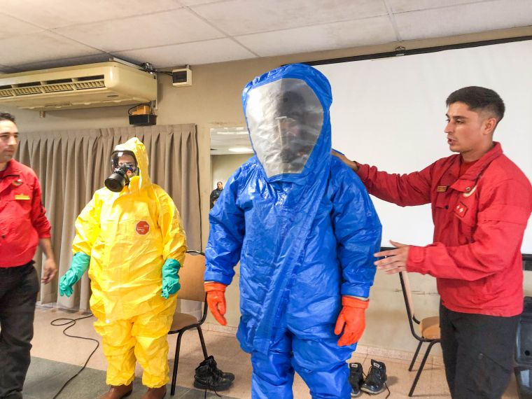 Importante jornada de capacitación en Materiales Peligrosos