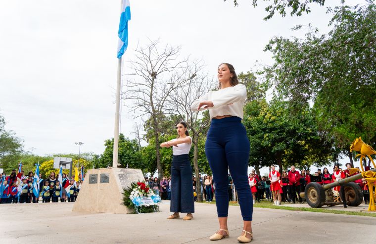 Monte Cristo rindió homenaje a los Héroes de Malvinas
