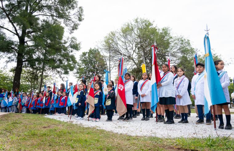 Monte Cristo rindió homenaje a los Héroes de Malvinas