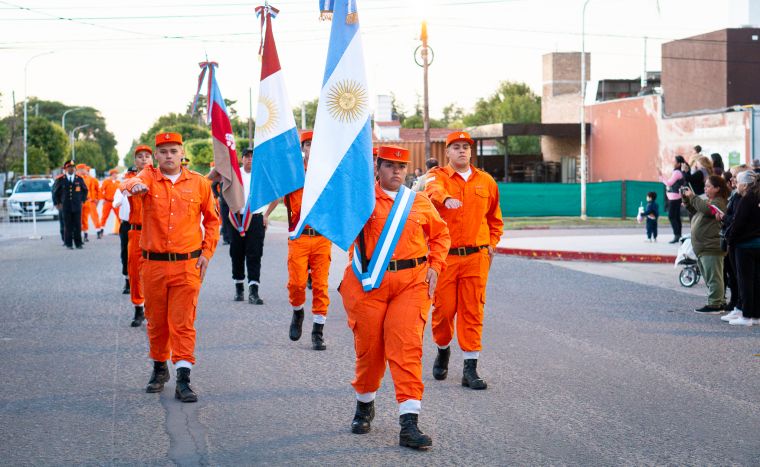 Monte Cristo celebró los 30 años de servicio de los Bomberos Voluntarios