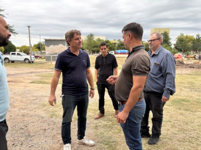 Obra histórica en marcha: nueva perforación para la provisión de agua corriente en Monte Cristo