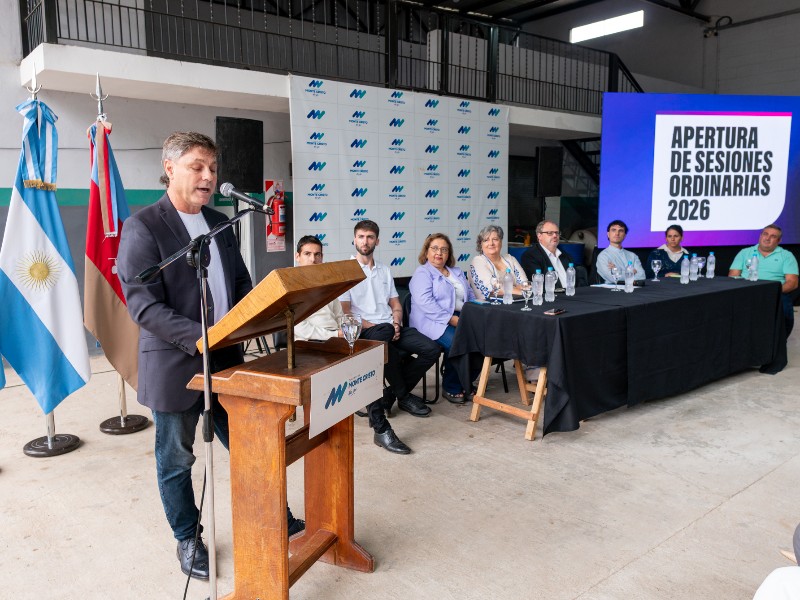 Monte Cristo dio inicio al período de sesiones ordinarias 2026 con el mensaje anual del Intendente Daniel Haniewicz